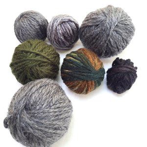 Yarn - leftovers - weight 8 oz